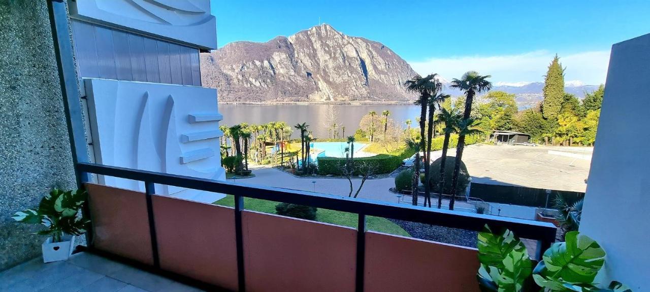Relax-Lugano Lake Bissone Luaran gambar