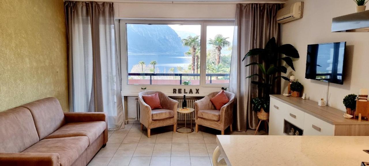Relax-Lugano Lake Bissone Luaran gambar