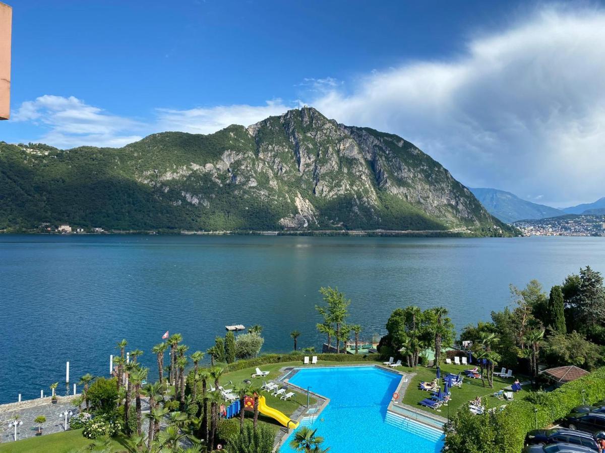 Relax-Lugano Lake Bissone Luaran gambar