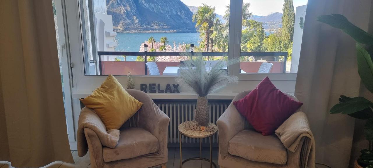 Relax-Lugano Lake Bissone Luaran gambar