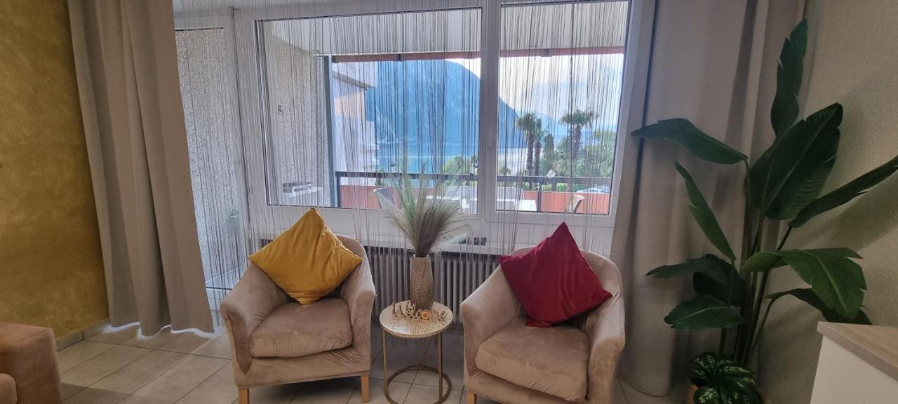Relax-Lugano Lake Bissone Luaran gambar