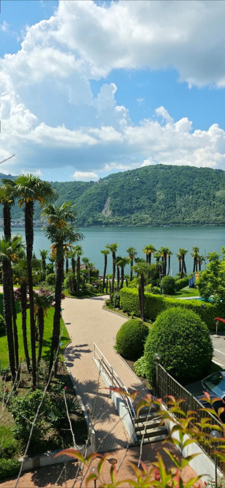 Relax-Lugano Lake Bissone Luaran gambar